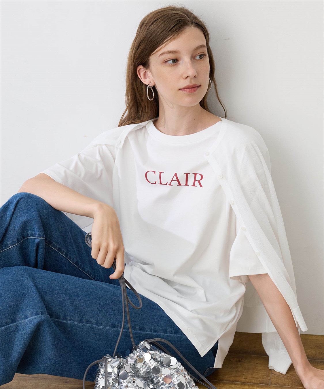 LE SOUK HOLIDAY ロゴプリントTシャツ【接触冷感・吸水速乾】_sub_2
