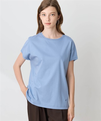 LE SOUK HOLIDAY チュールネックスムースTシャツ【接触冷感・吸水速乾】_subthumb_5