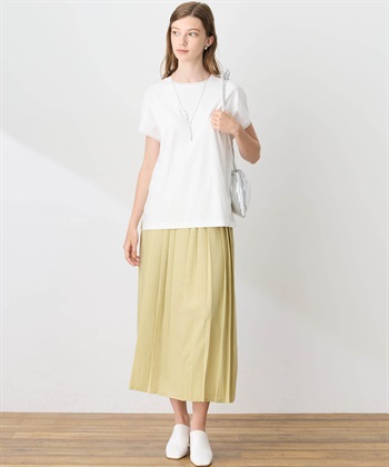 LE SOUK HOLIDAY チュールネックスムースTシャツ【接触冷感・吸水速乾】_subthumb_14