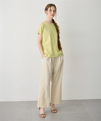LE SOUK HOLIDAY チュールネックスムースTシャツ【接触冷感・吸水速乾】_subthumb_22