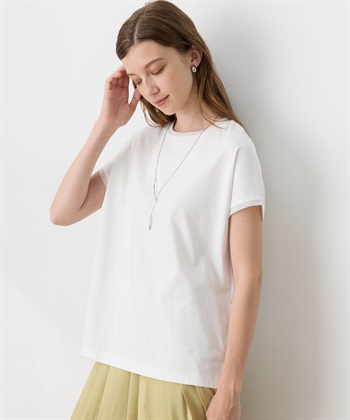 LE SOUK HOLIDAY チュールネックスムースTシャツ【接触冷感・吸水速乾】_subthumb_24