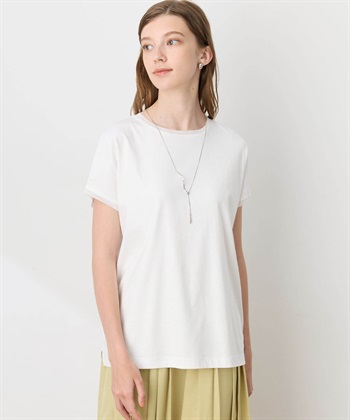 LE SOUK HOLIDAY チュールネックスムースTシャツ【接触冷感・吸水速乾】_subthumb_25