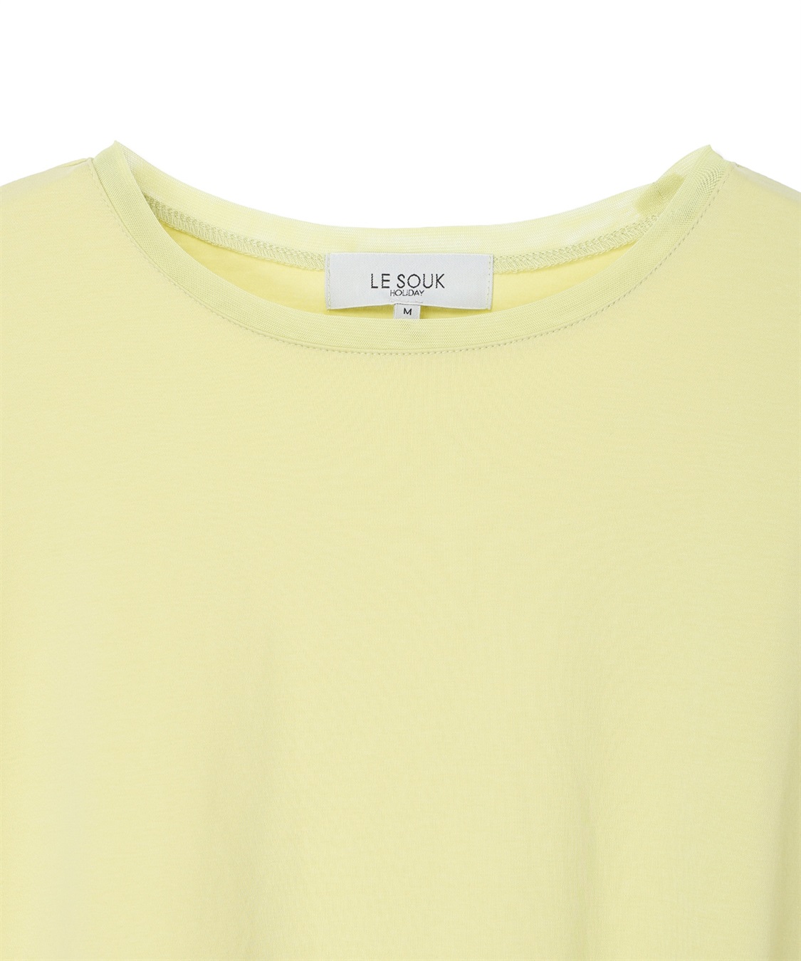 LE SOUK HOLIDAY チュールネックスムースTシャツ【接触冷感・吸水速乾】_sub_27