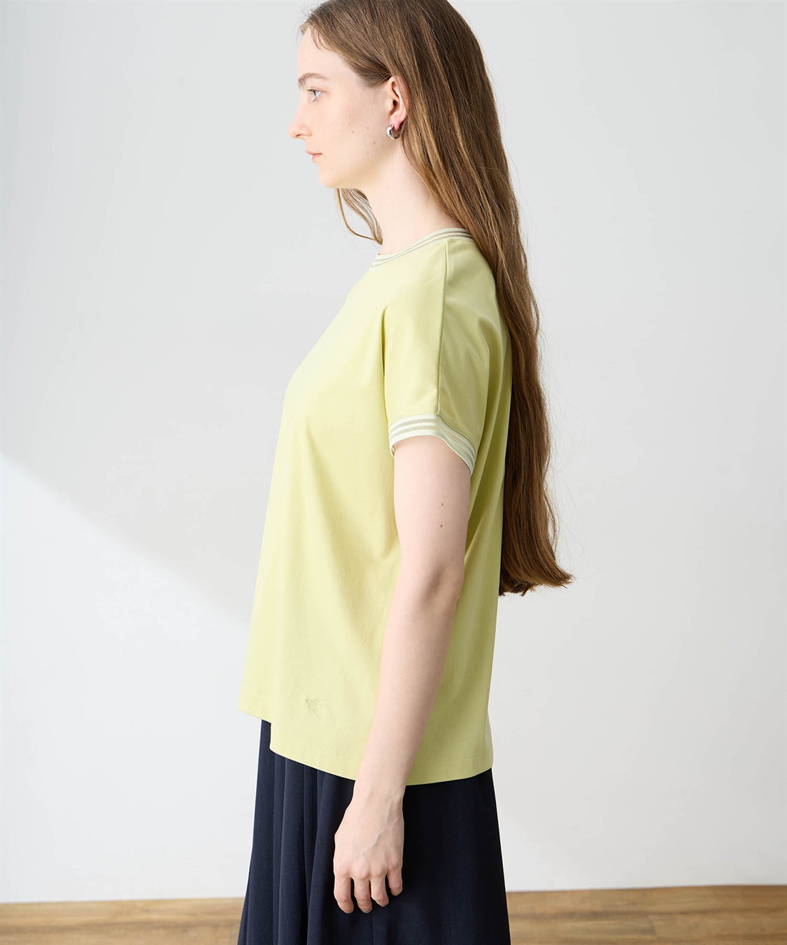 LE SOUK HOLIDAY メッシュテープスムースTシャツ【接触冷感・吸水速乾】_sub_2