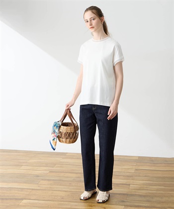 LE SOUK HOLIDAY メッシュテープスムースTシャツ【接触冷感・吸水速乾】_subthumb_11