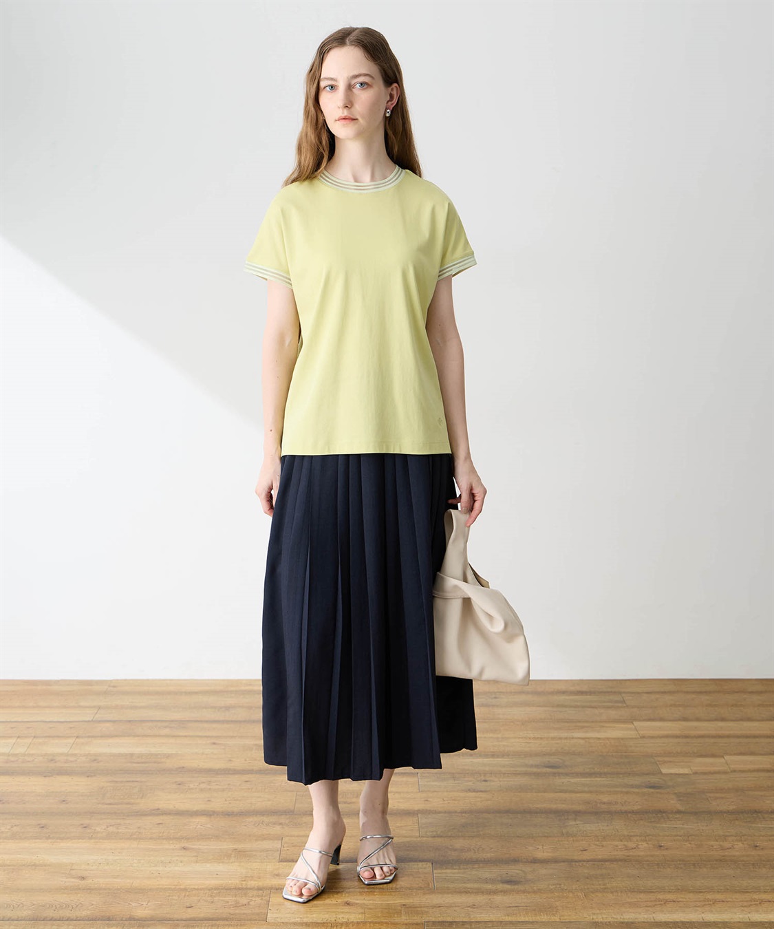 LE SOUK HOLIDAY メッシュテープスムースTシャツ【接触冷感・吸水速乾】_sub_16