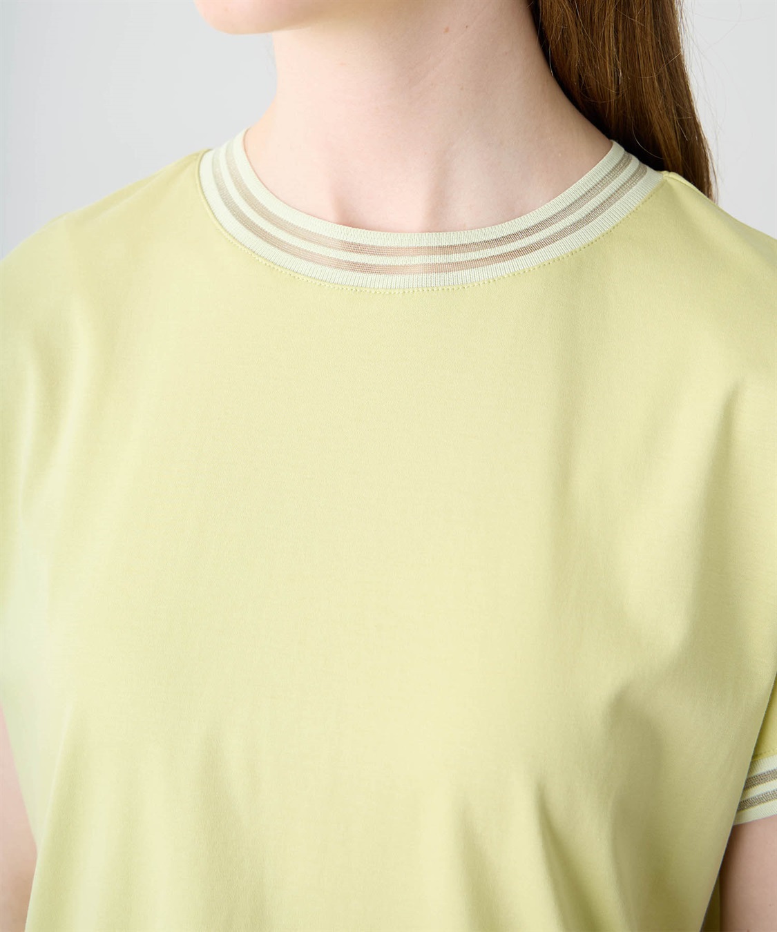 LE SOUK HOLIDAY メッシュテープスムースTシャツ【接触冷感・吸水速乾】_sub_17