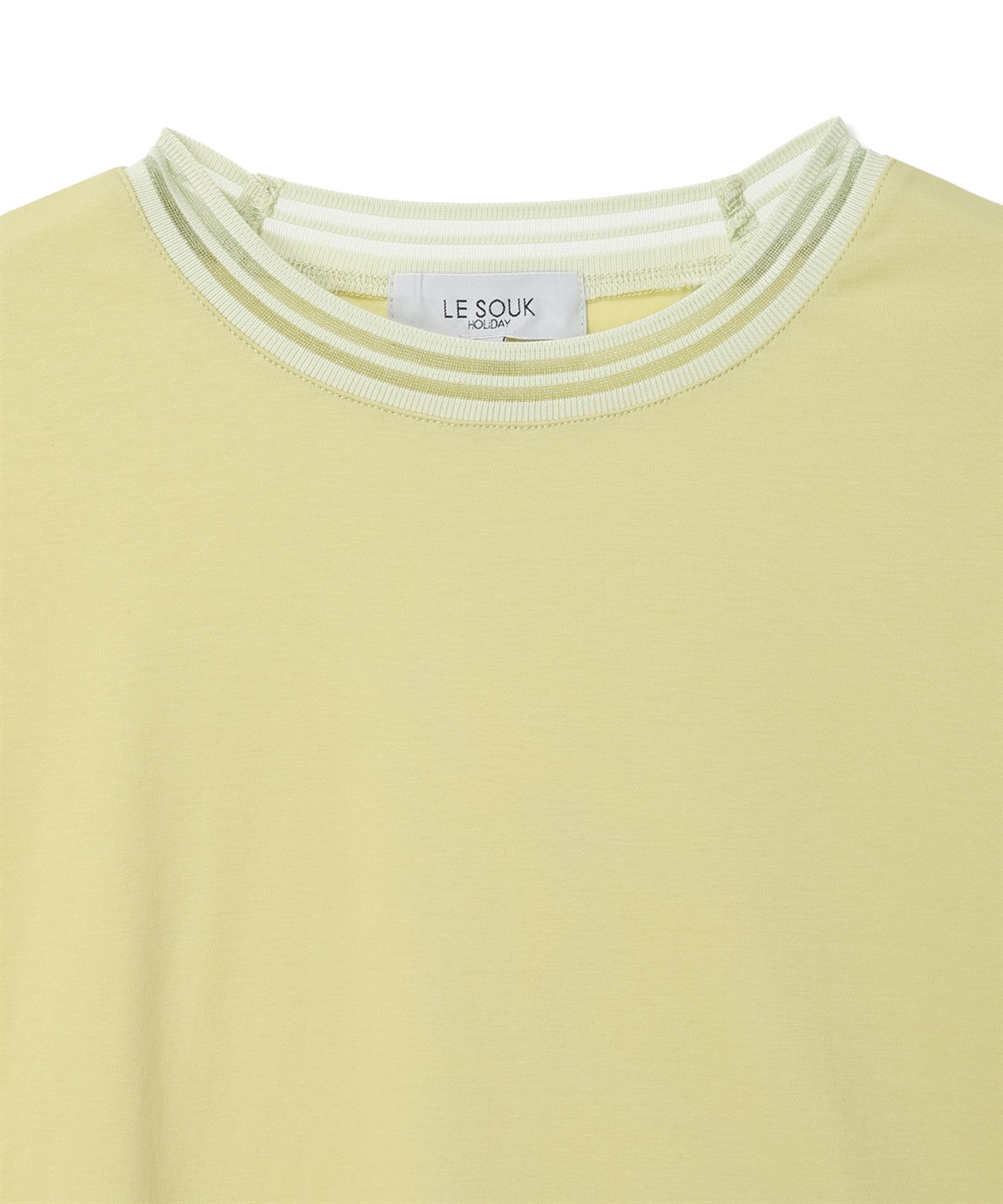 LE SOUK HOLIDAY メッシュテープスムースTシャツ【接触冷感・吸水速乾】_sub_24