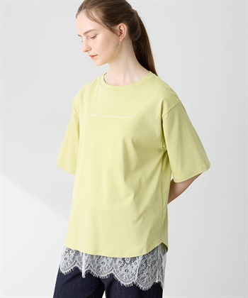 LE SOUK HOLIDAY ラウンドヘムバックプリントTシャツ【接触冷感・吸水速乾】_subthumb_6