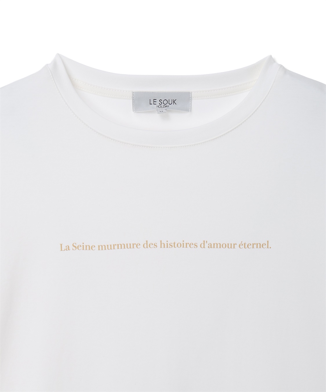 LE SOUK HOLIDAY ラウンドヘムバックプリントTシャツ【接触冷感・吸水速乾】_sub_24
