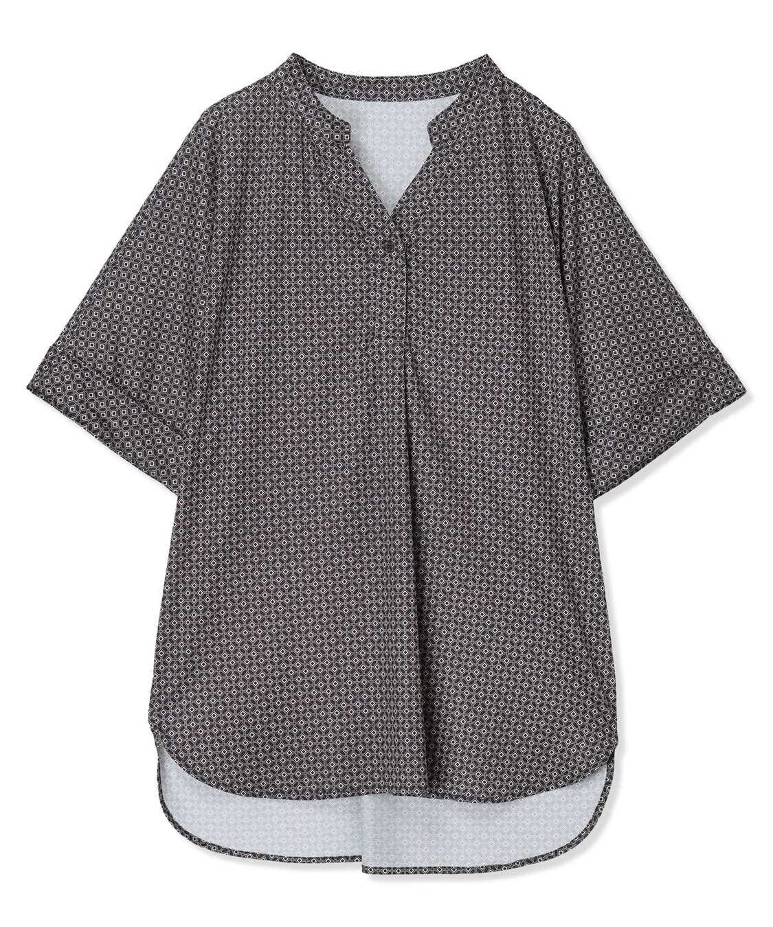 LE SOUK HOLIDAY リネンライクスラブスキッパープリントプルオーバー【接触冷感・UVカット】_sub_19