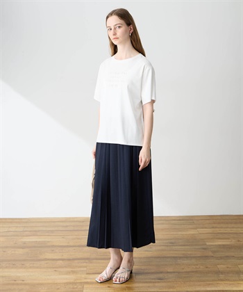 LE SOUK HOLIDAY クルーネック刺しゅうロゴTシャツ【接触冷感・吸水速乾】_subthumb_10