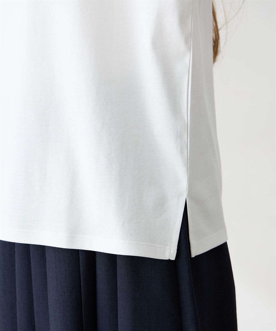 LE SOUK HOLIDAY クルーネック刺しゅうロゴTシャツ【接触冷感・吸水速乾】_sub_14