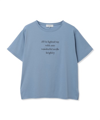 LE SOUK HOLIDAY クルーネック刺しゅうロゴTシャツ【接触冷感・吸水速乾】_subthumb_23