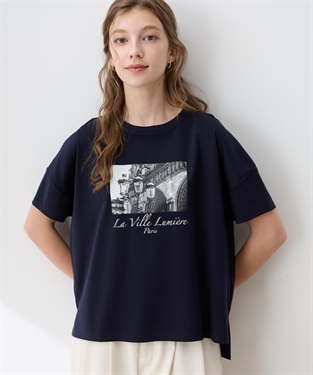 LE SOUK HOLIDAY フォトプリントドルマンTシャツ【接触冷感・吸水速乾】_subthumb_5