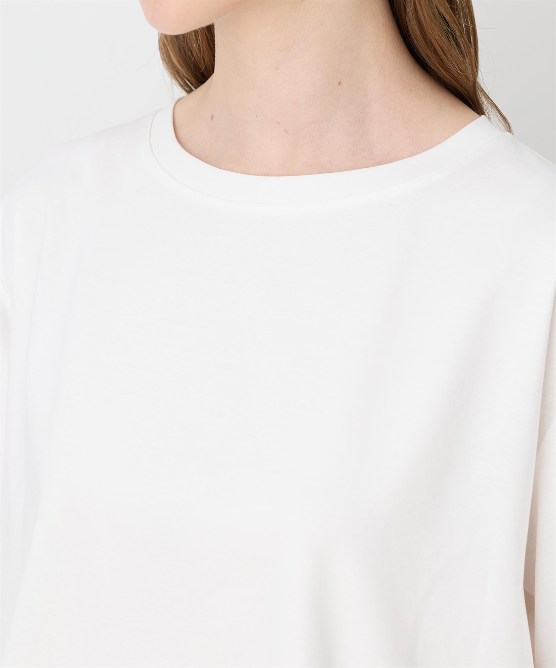 LE SOUK HOLIDAY 裾レースドッキングTシャツ【接触冷感】_sub_11