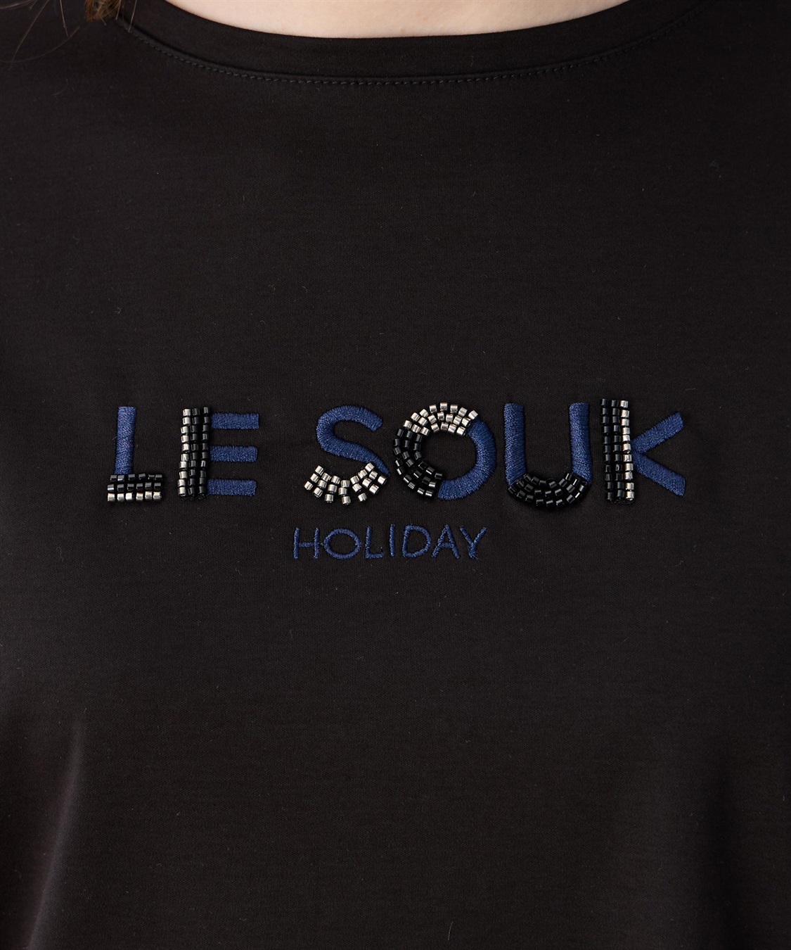 LE SOUK HOLIDAY ビーズ刺しゅうTシャツ【接触冷感・吸水速乾】_sub_27