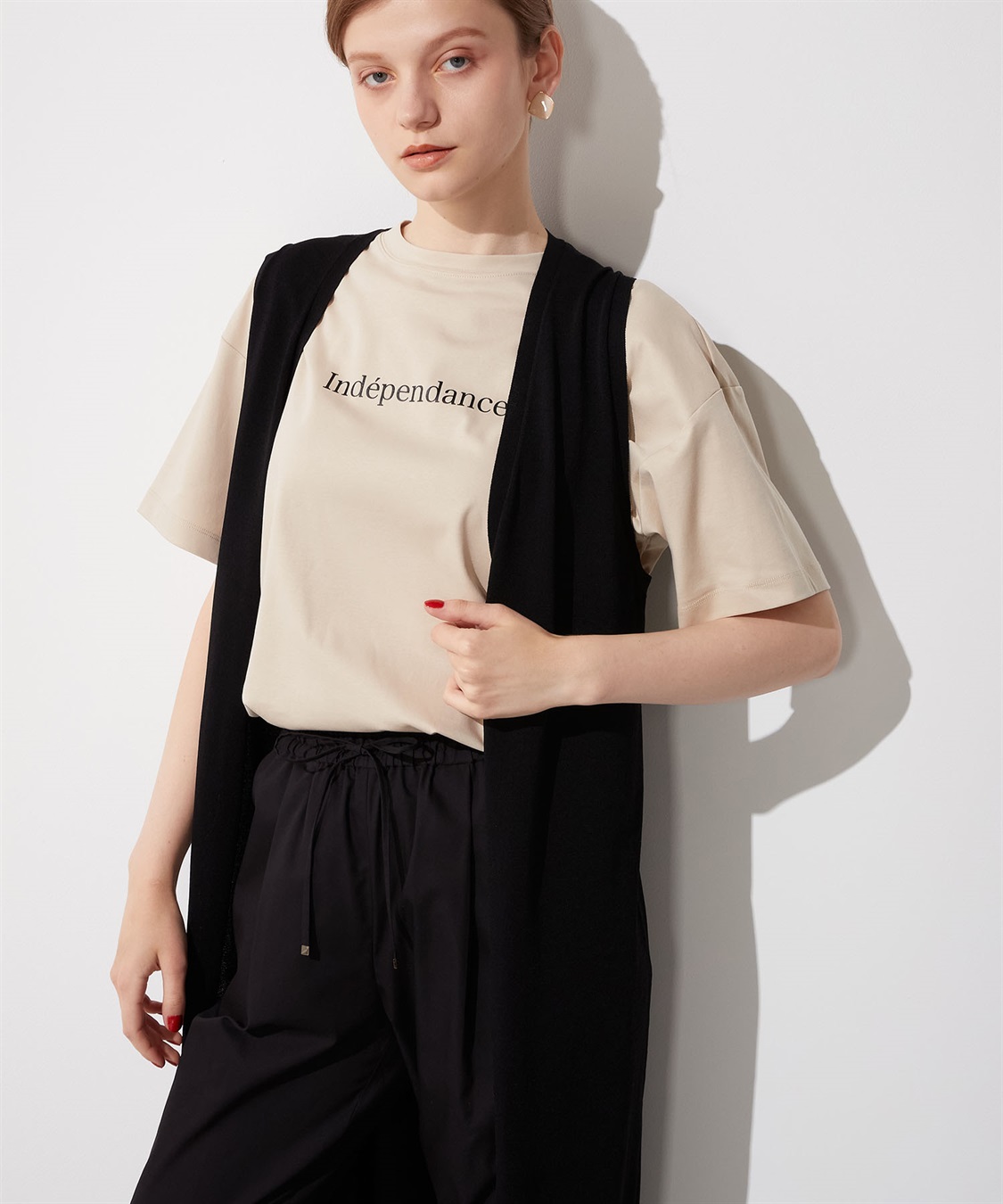 LE SOUK HOLIDAY ニットロングジレ_sub_3