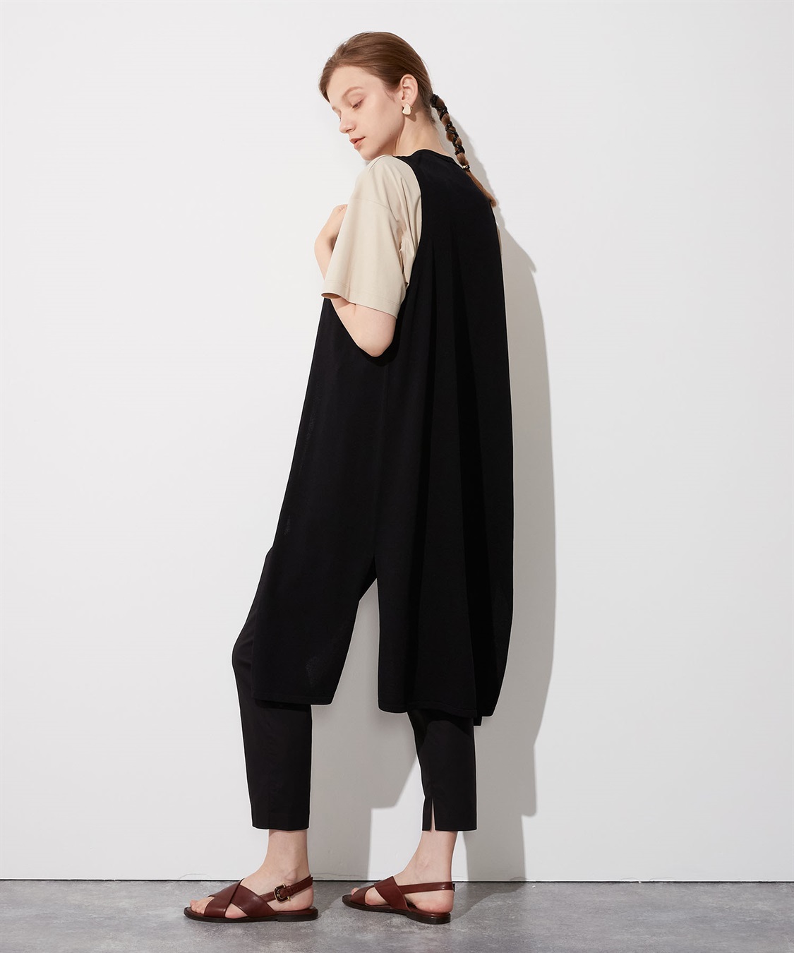 LE SOUK HOLIDAY ニットロングジレ_sub_6