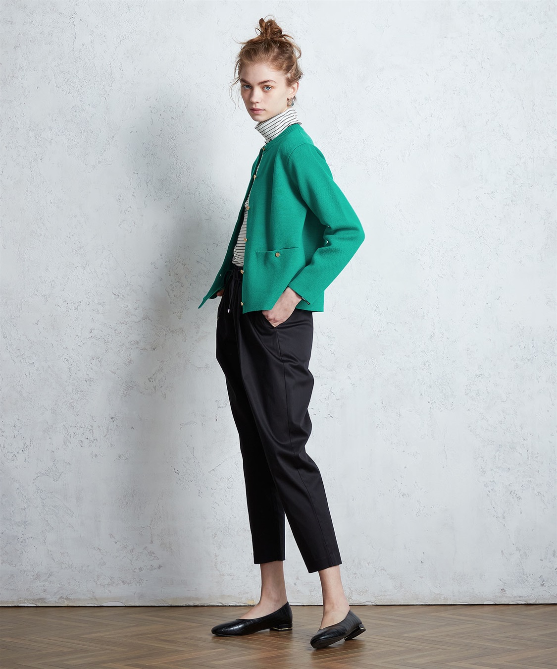 LE SOUK HOLIDAY クルーネックカーディガン_sub_10