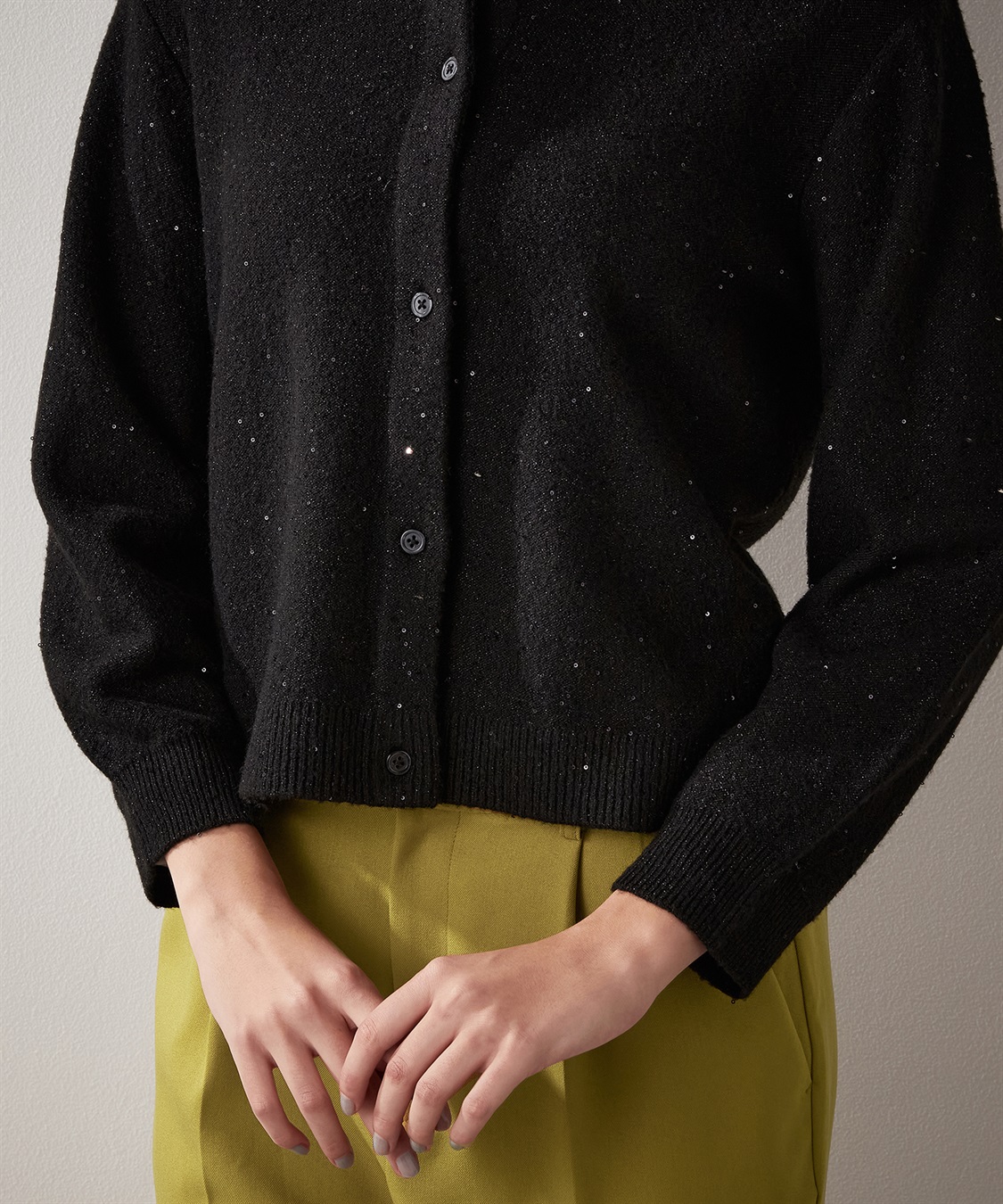 LE SOUK HOLIDAY スパンコール ニットカーディガン_sub_11