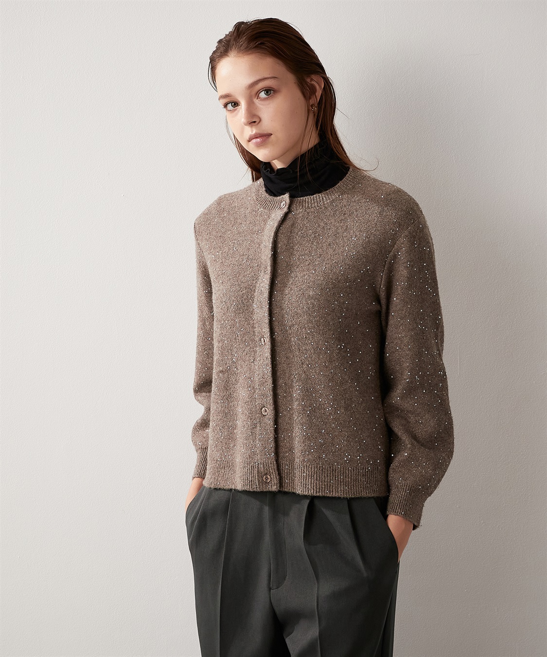 LE SOUK HOLIDAY スパンコール ニットカーディガン_sub_15
