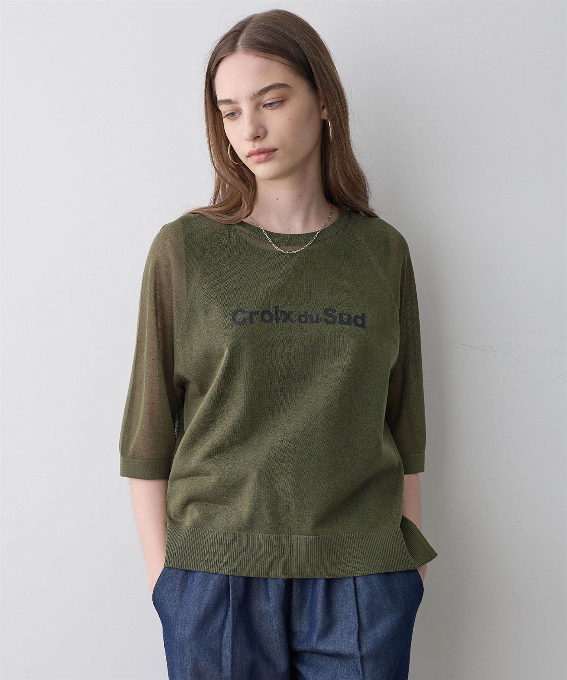 LE SOUK HOLIDAY ロゴニットプルオーバー_sub_3