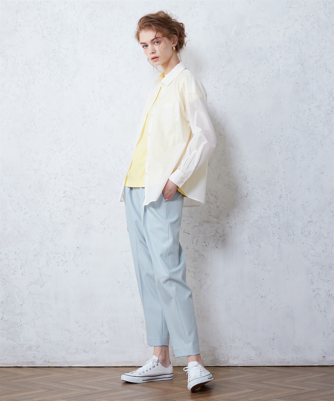 LE SOUK HOLIDAY コットンシルクシャツ_sub_7