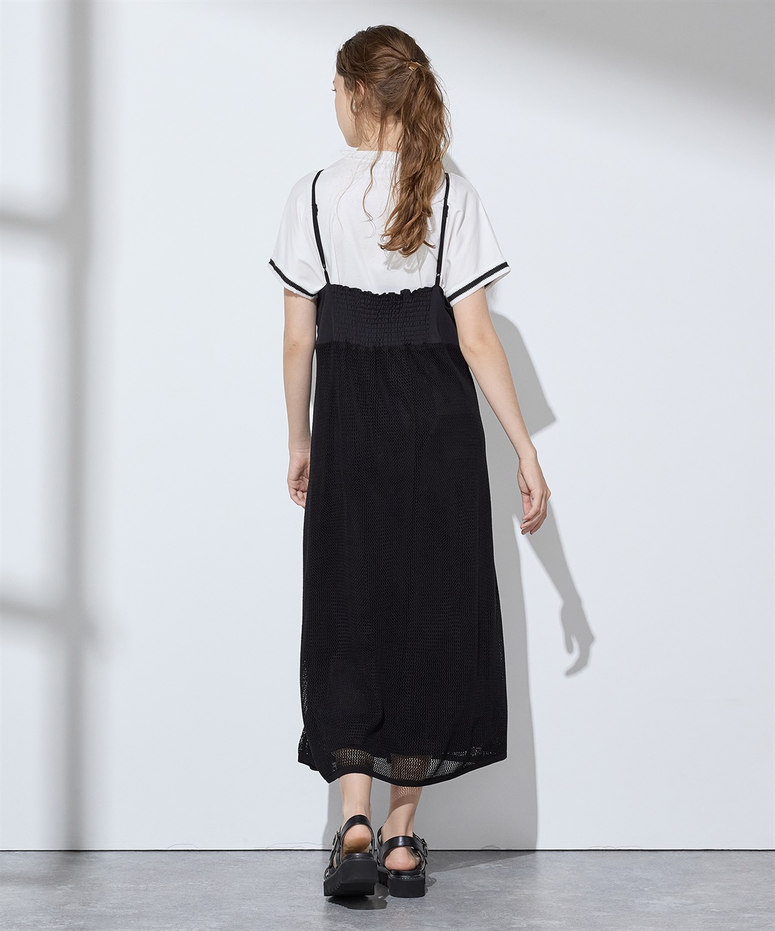 LE SOUK HOLIDAY メッシュキャミワンピース_sub_4