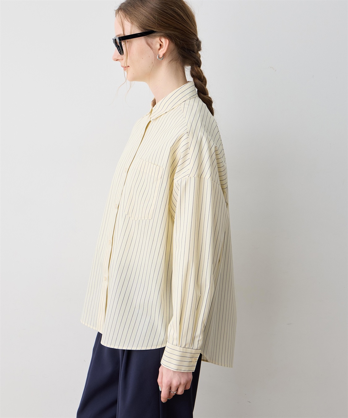LE SOUK HOLIDAY 【WEB限定】バックタックレギュラーカラーシャツ_sub_9