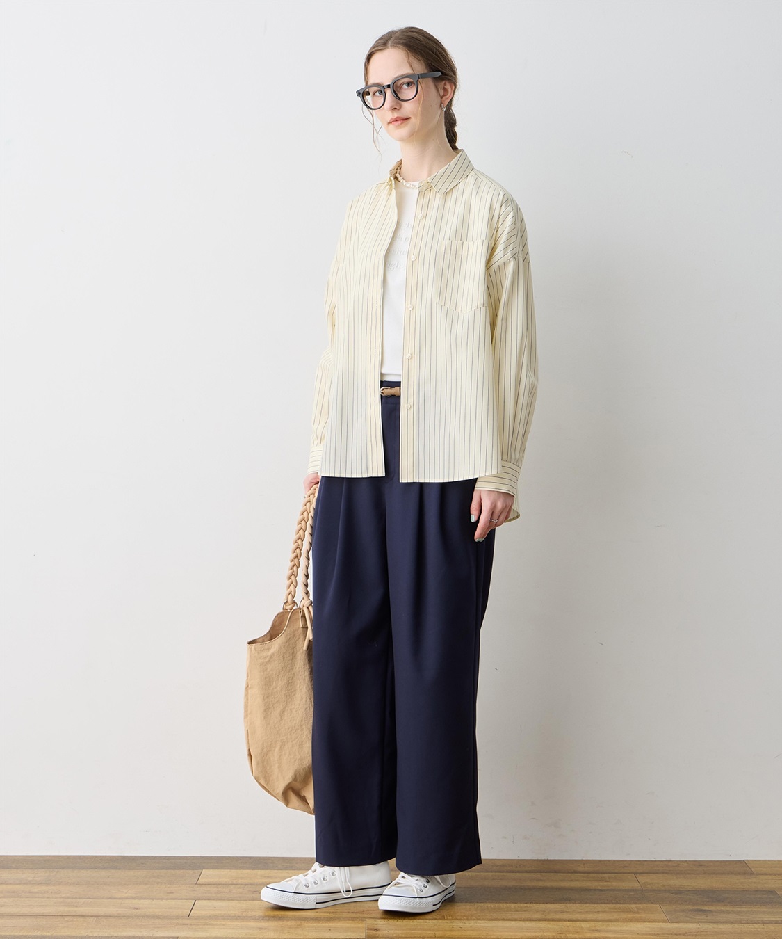 LE SOUK HOLIDAY 【WEB限定】バックタックレギュラーカラーシャツ_sub_14