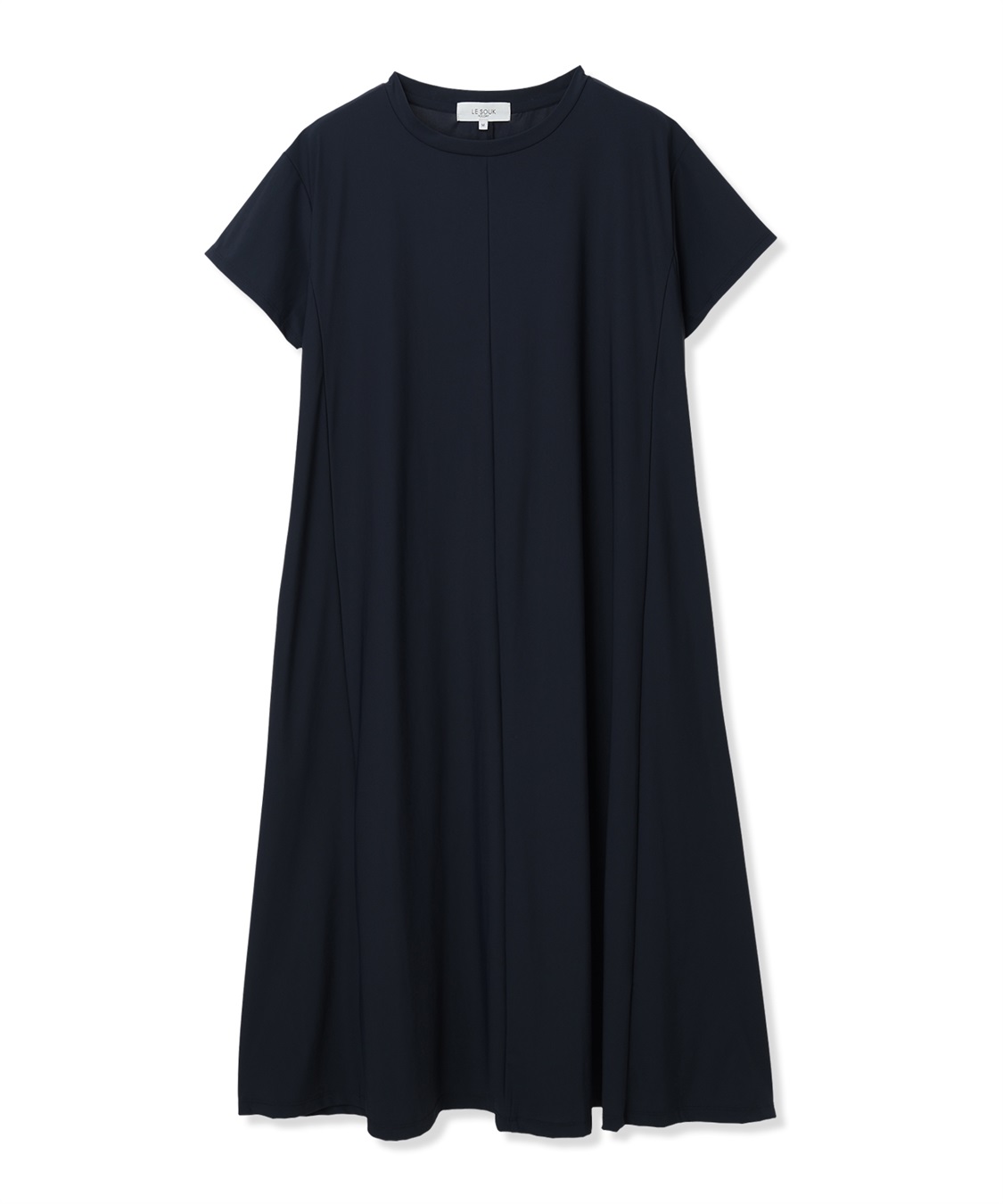 LE SOUK HOLIDAY トリコットクルーネックカットワンピース【接触冷感・UVカット】_sub_10