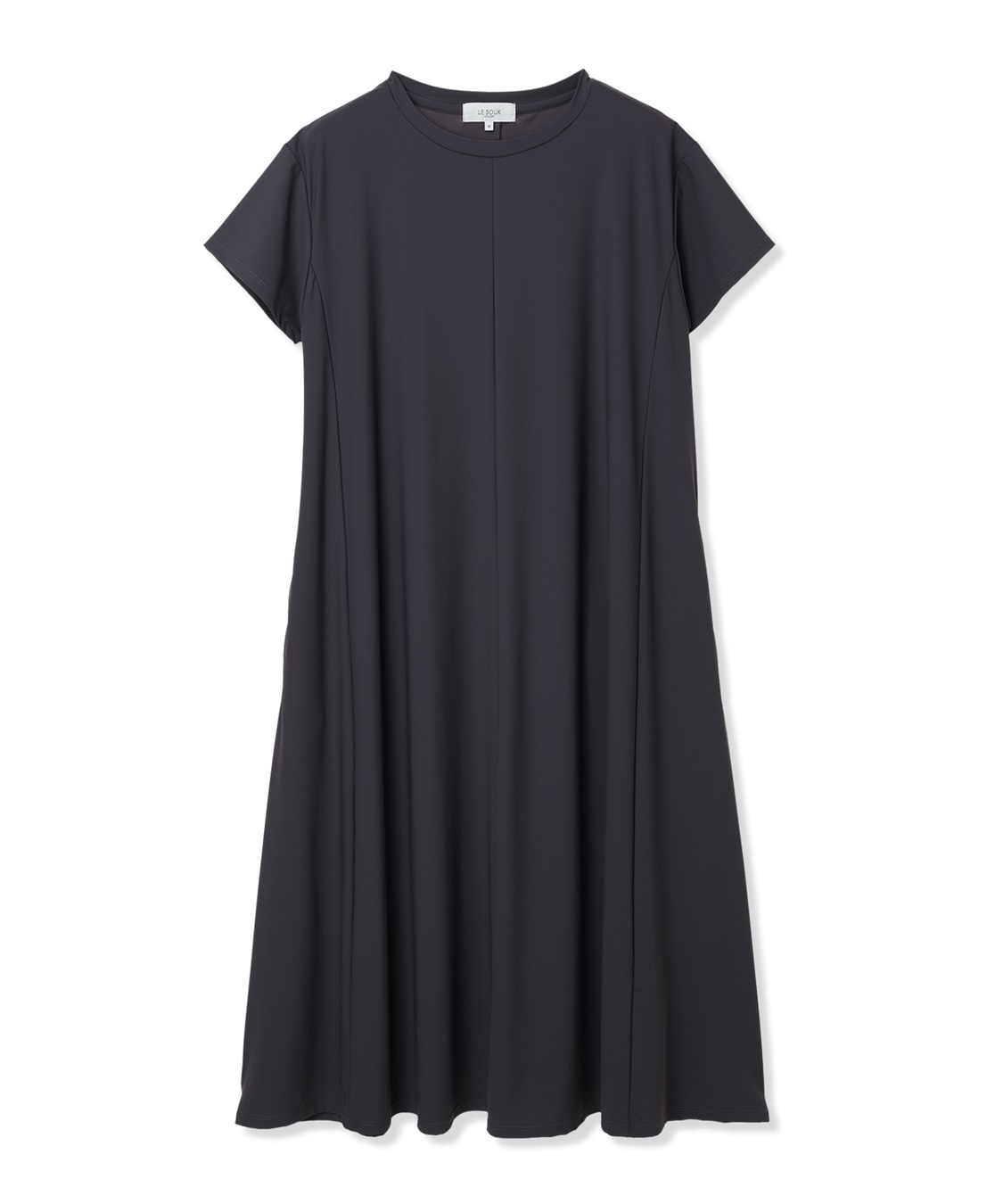 LE SOUK HOLIDAY トリコットクルーネックカットワンピース【接触冷感・UVカット】_sub_17