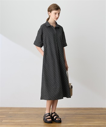 LE SOUK HOLIDAY トリコットスキッパーワンピース【接触冷感・UVカット】_subthumb_6