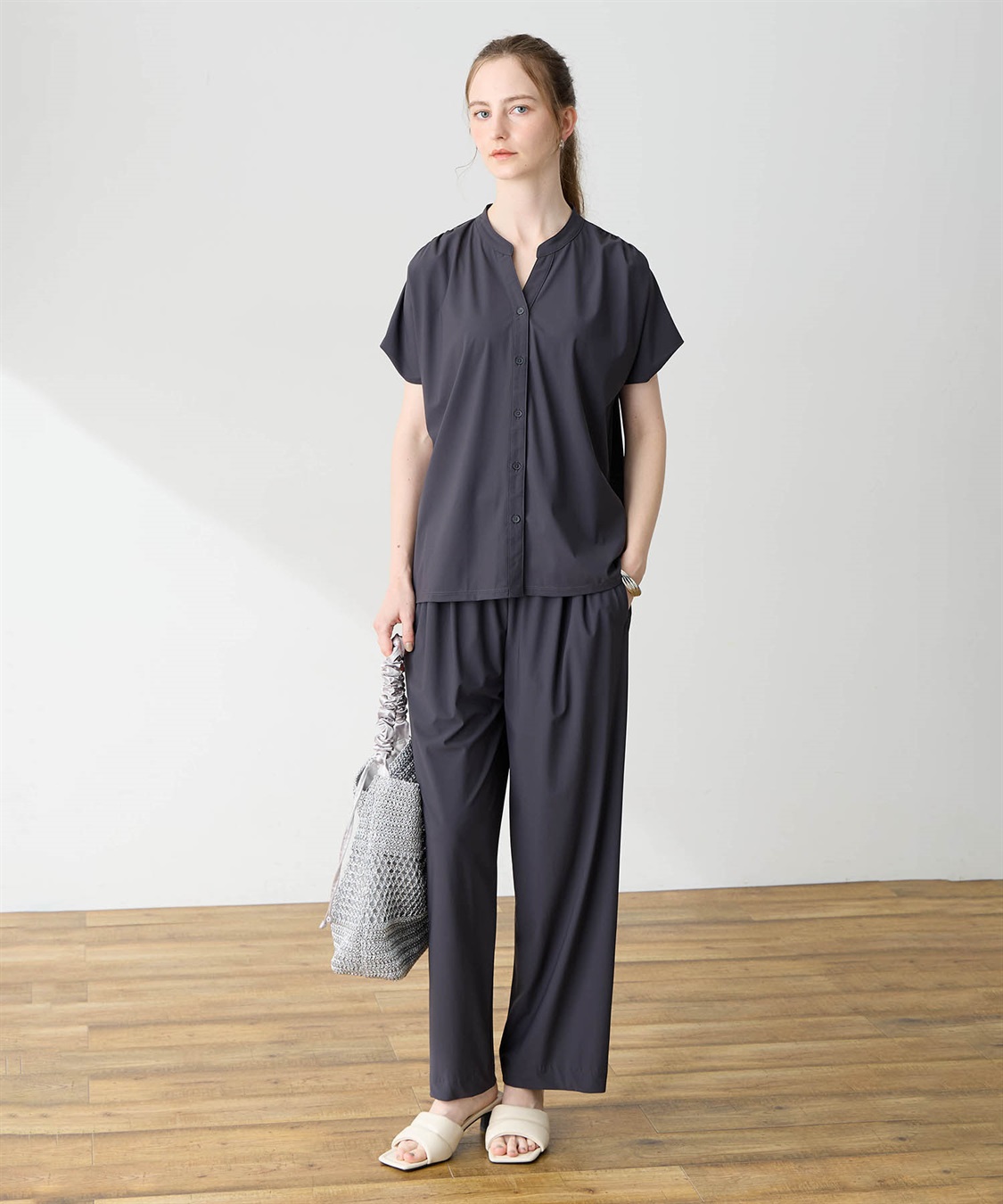 LE SOUK HOLIDAY トリコットパンツ【接触冷感・UVカット】_sub_8