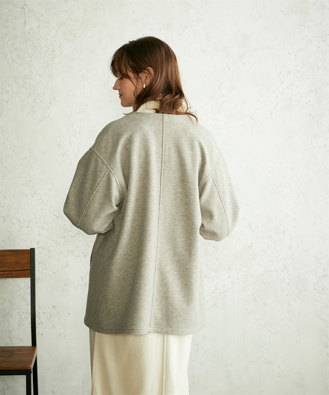 LE SOUK HOLIDAY ウーレットショートコート_sub_3