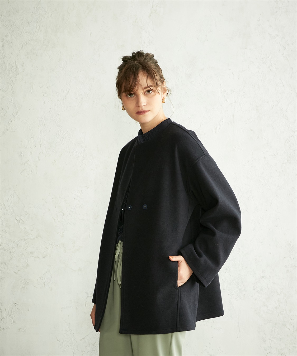 LE SOUK HOLIDAY ウーレットショートコート_sub_6