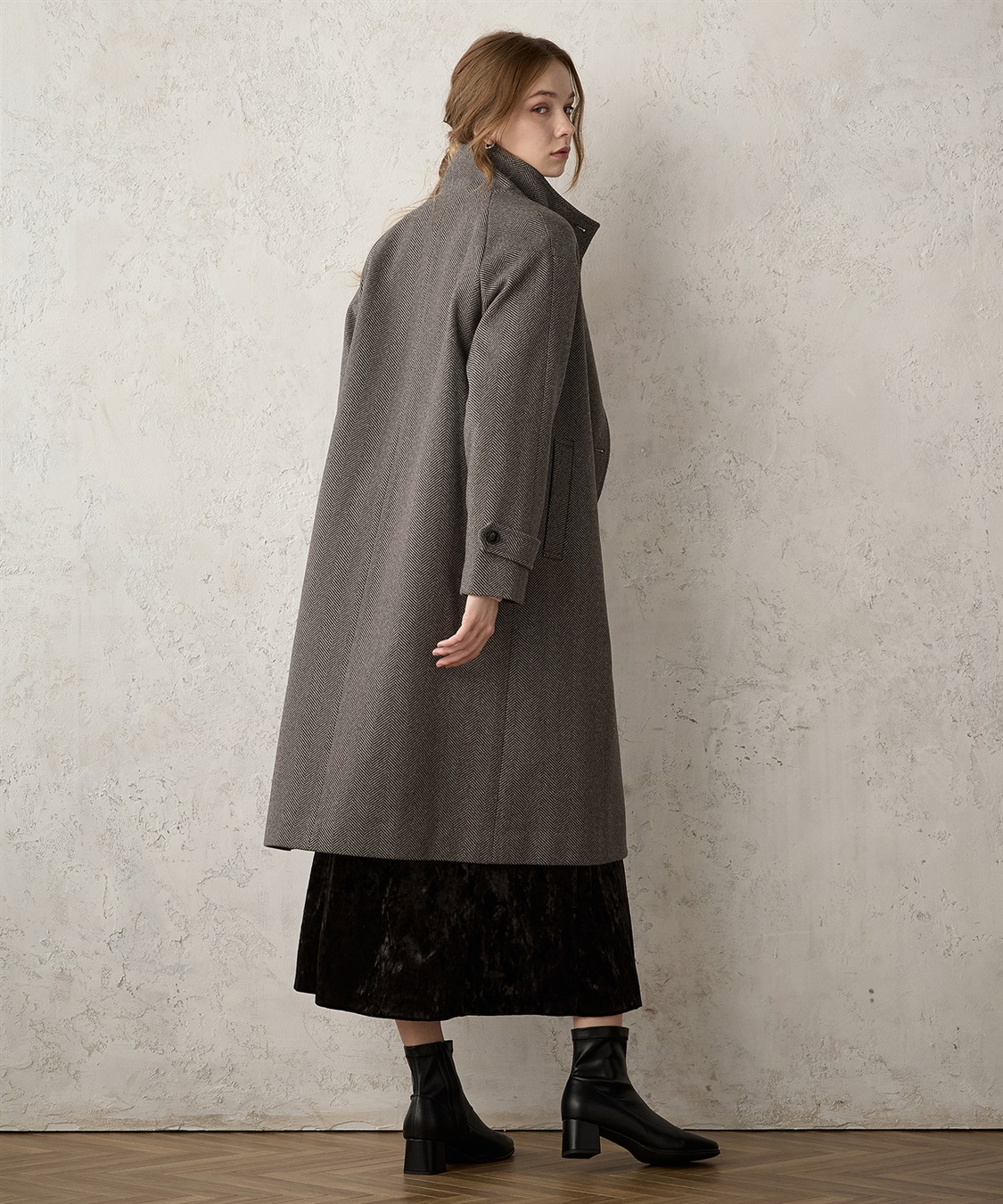 LE SOUK HOLIDAY スタンドカラーコート_sub_5
