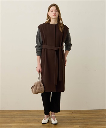 LE SOUK HOLIDAY フェイクウールジレ_subthumb_15
