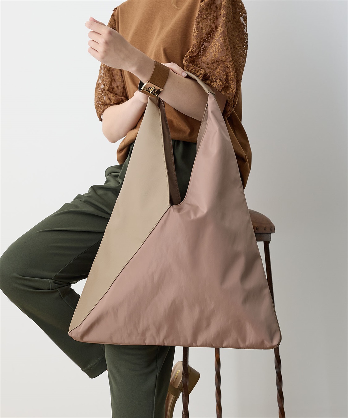 LE SOUK HOLIDAY トライアングルトートBAG_sub_7
