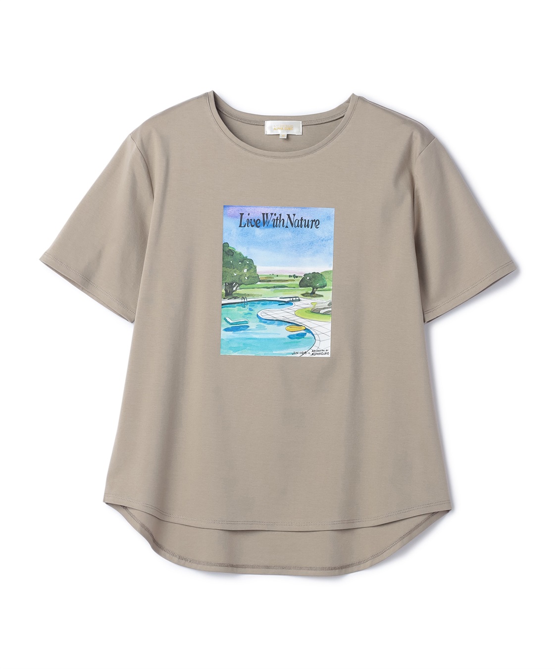 A/C DESIGN BY ALPHA CUBIC 【接触冷感】風景プリントTシャツ_sub_9