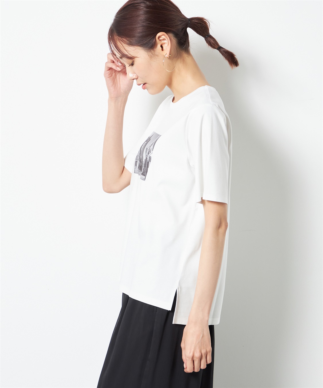 A/C DESIGN BY ALPHA CUBIC 【接触冷感】フォトプリントTシャツ_sub_2
