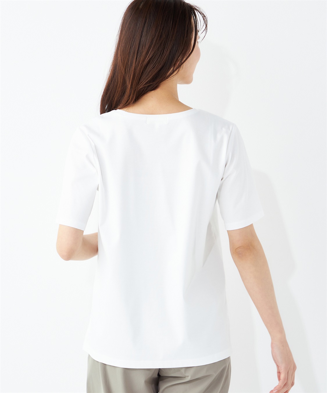 A/C DESIGN BY ALPHA CUBIC ロゴプリントTシャツ_sub_2