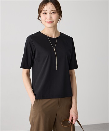 A/C DESIGN BY ALPHA CUBIC クルーネックTシャツ【すごツヤ・UVカット・接触冷感】_subthumb_6