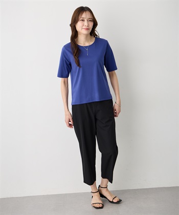 A/C DESIGN BY ALPHA CUBIC クルーネックTシャツ【すごツヤ・UVカット・接触冷感】_subthumb_10