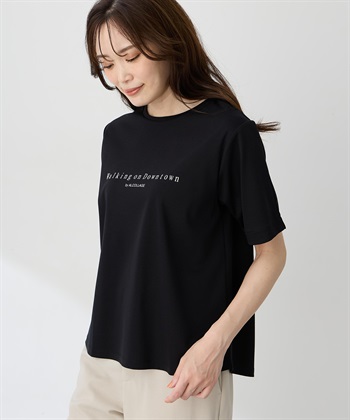 A/C DESIGN BY ALPHA CUBIC 【ALCOLLAGEプリント】ラウンドヘムプリントＴシャツ【すごツヤ・UVカット・接触冷感】_subthumb_4