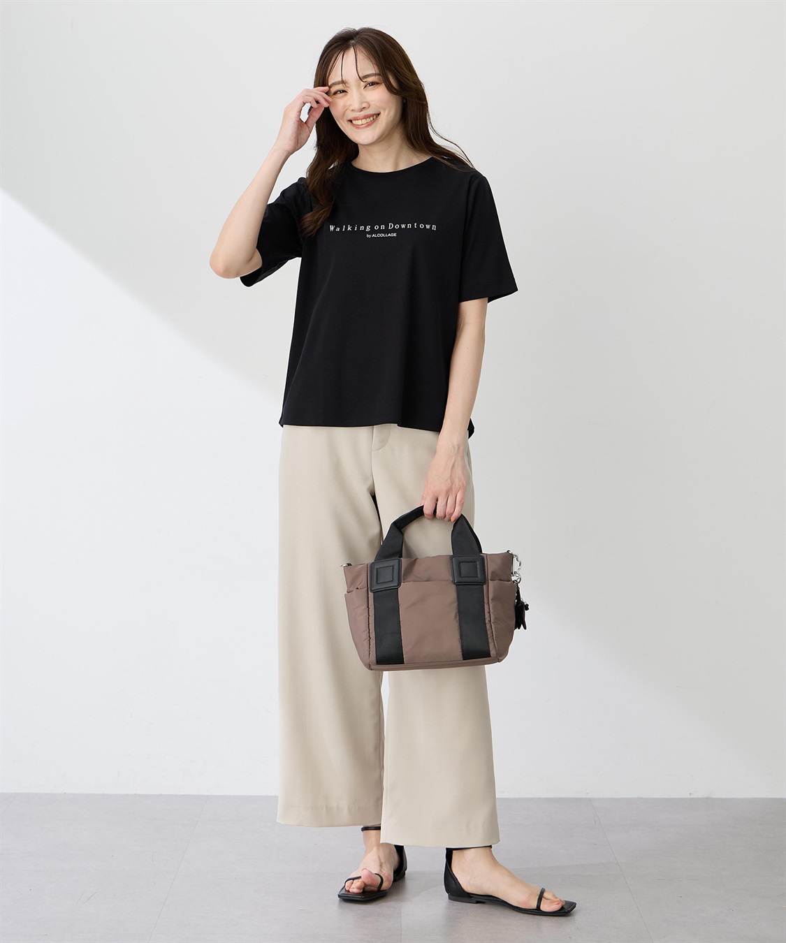 A/C DESIGN BY ALPHA CUBIC 【ALCOLLAGEプリント】ラウンドヘムプリントＴシャツ【すごツヤ・UVカット・接触冷感】_sub_9