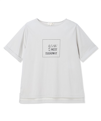 A/C DESIGN BY ALPHA CUBIC 【ALCOLLAGEプリント】プリントボートネックＴシャツ【すごツヤ・UVカット・接触冷感】_subthumb_16