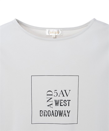 A/C DESIGN BY ALPHA CUBIC 【ALCOLLAGEプリント】プリントボートネックＴシャツ【すごツヤ・UVカット・接触冷感】_subthumb_18