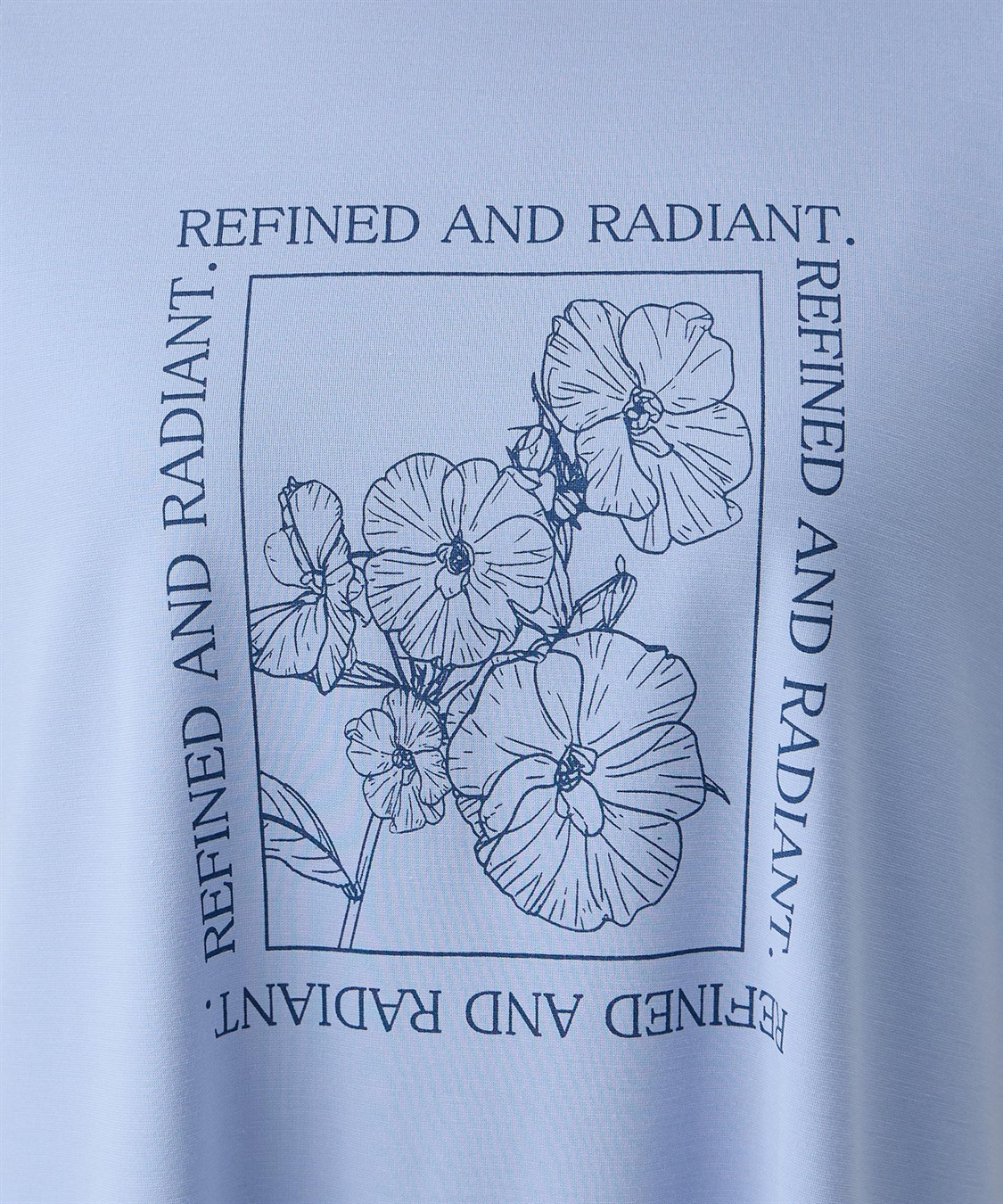 A/C DESIGN BY ALPHA CUBIC フラワーイラストプリントＴシャツ【ひやツヤ・UVカット・接触冷感】_sub_18